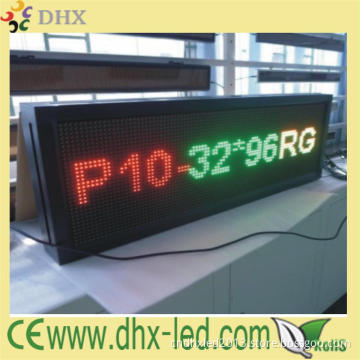 P10 Two Color Semi-Outdoor LED Display Billboards